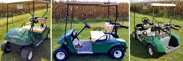 2006 EZGO Gas Green Golf Cart