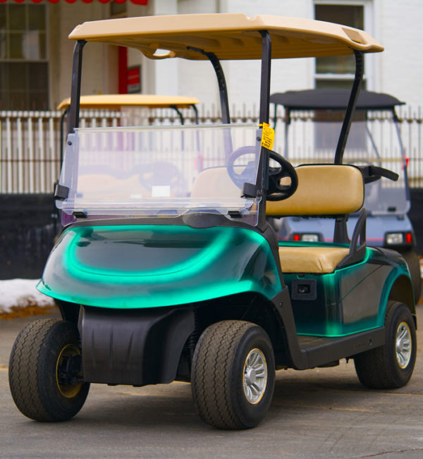 2013-EZGO-Gas-Custom-Green-Faded-Golf-Cart